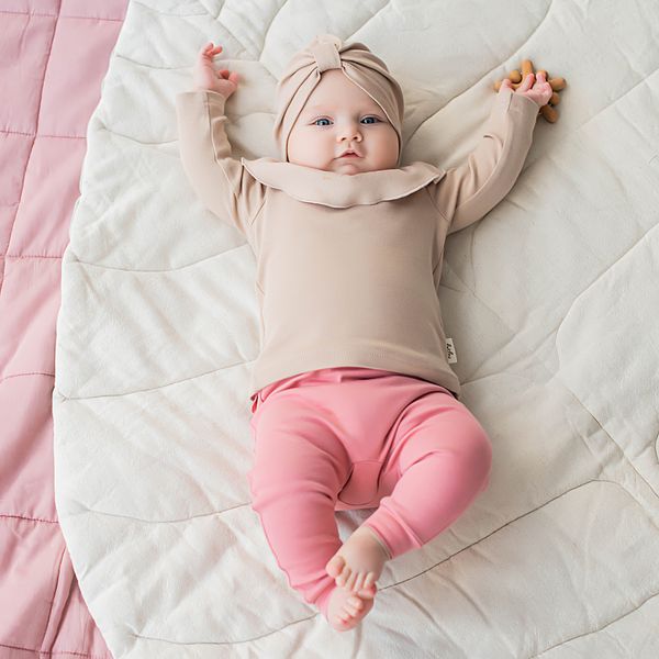 Лонгслив с рюшей 