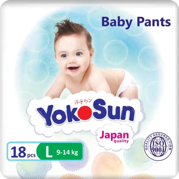 Трусики YokoSun L (9-14 кг) 18 шт.