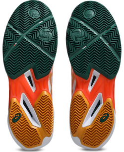 Мужские кроссовки для Падел Asics Sonicsmash FF - white/energy orange