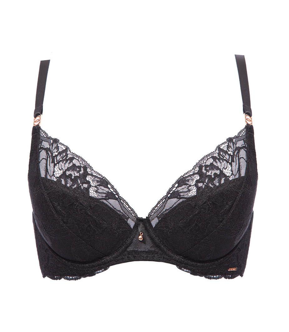 Черный пуш-ап бюстгальтер Sublime (Размер: 95B) (Цвет: черный)