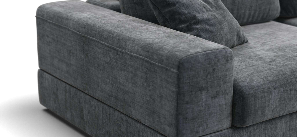 Диван-кровать BOSS MODOOL шенилл Gloss карбон