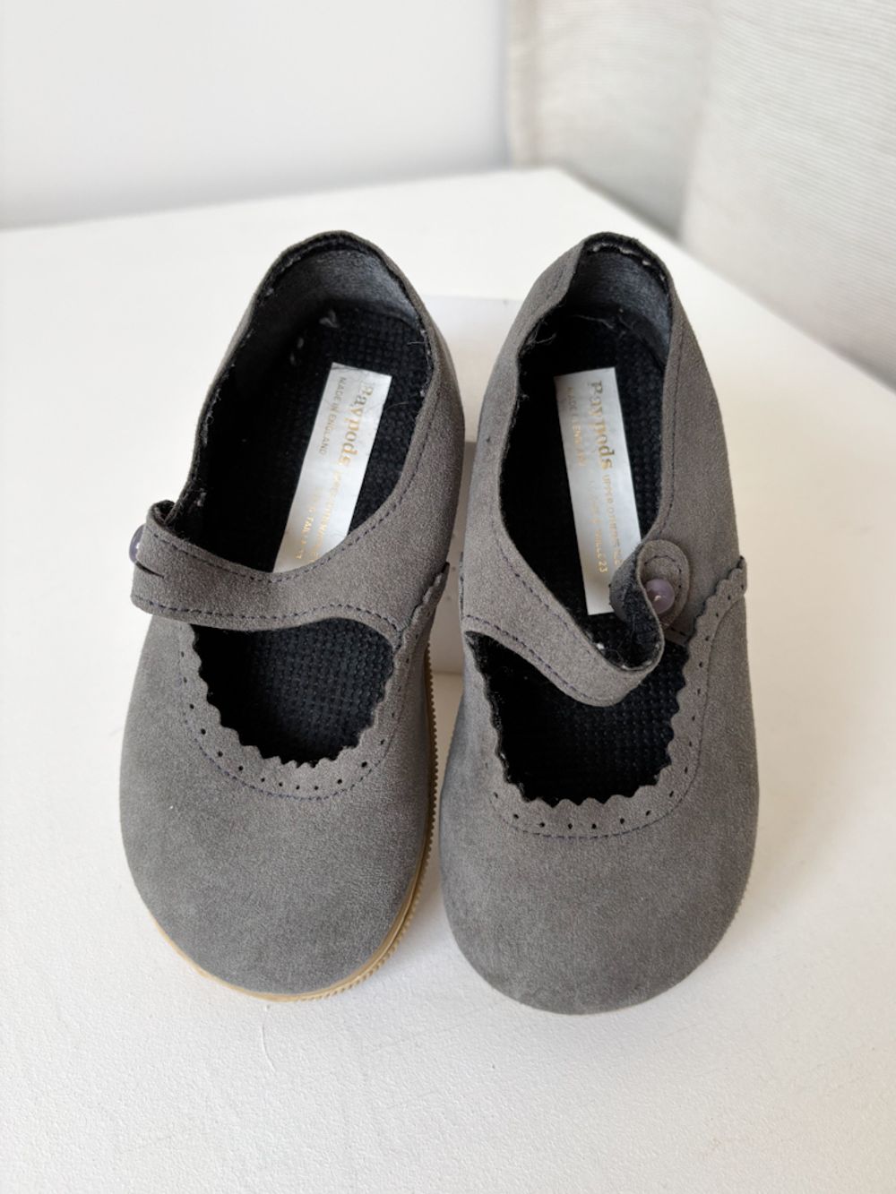 Замшевые туфли Baypods, 22,5