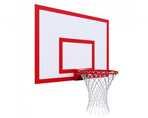 Щит баскетбольный тренировочный ФАНЕРА 1200х900 без рамы