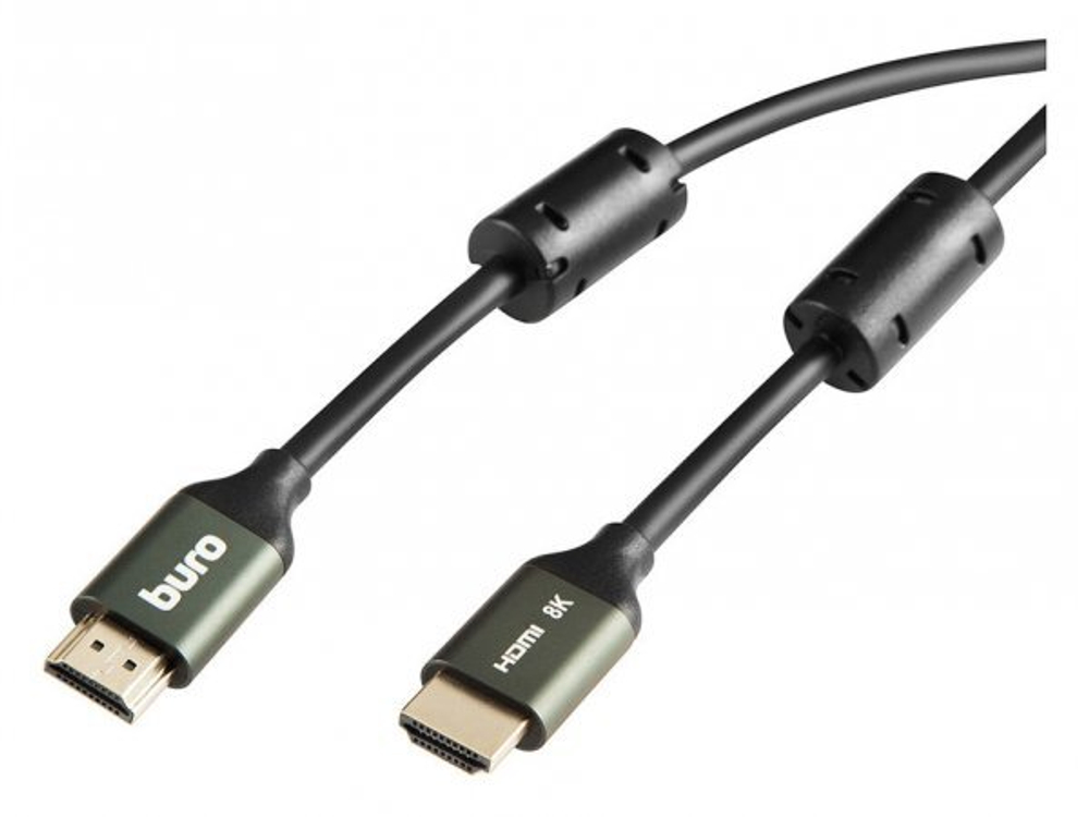 Кабель Buro HDMI 2.1 GOLD, 2м