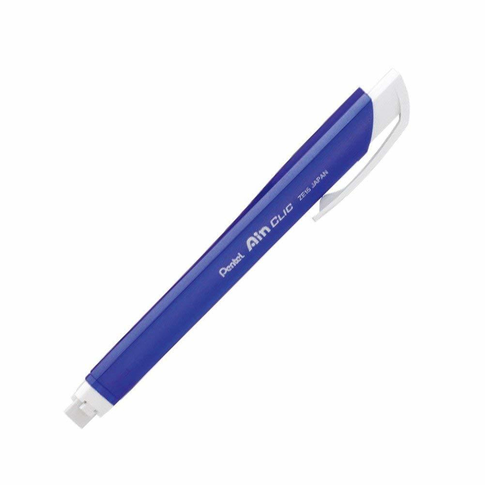 Ручка-ластик Pentel Ain Clic (синий)