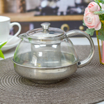 Чайник заварочный 0,6л стеклянный