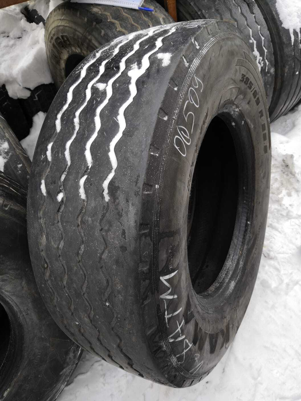 385/65R22.5 Kama NT201 шина б/у
