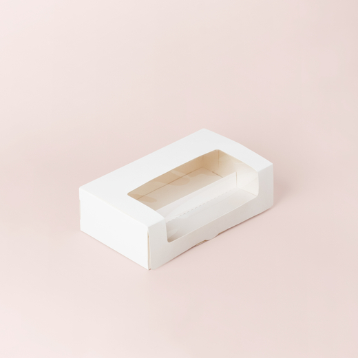 Коробка для макаронс в 2 ряда 190*110*55 мм