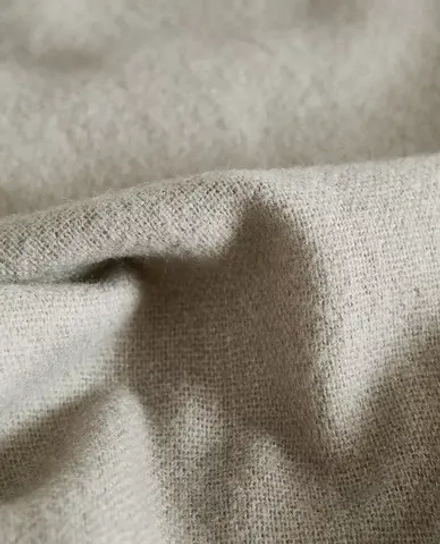 ZARA HOME ПЛЕД С БАХРОМОЙ, СИНИЙ