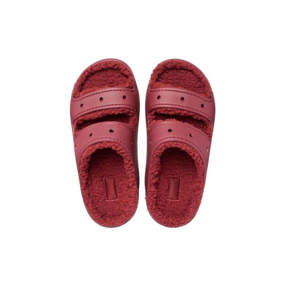 Crocs Classic Warm Fleece 'Pomegranate Red'