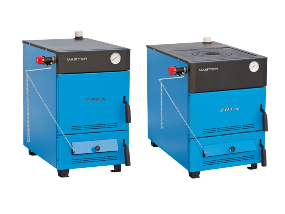 Напольный твердотопливный котел Zota MASTER-14 (без плиты)