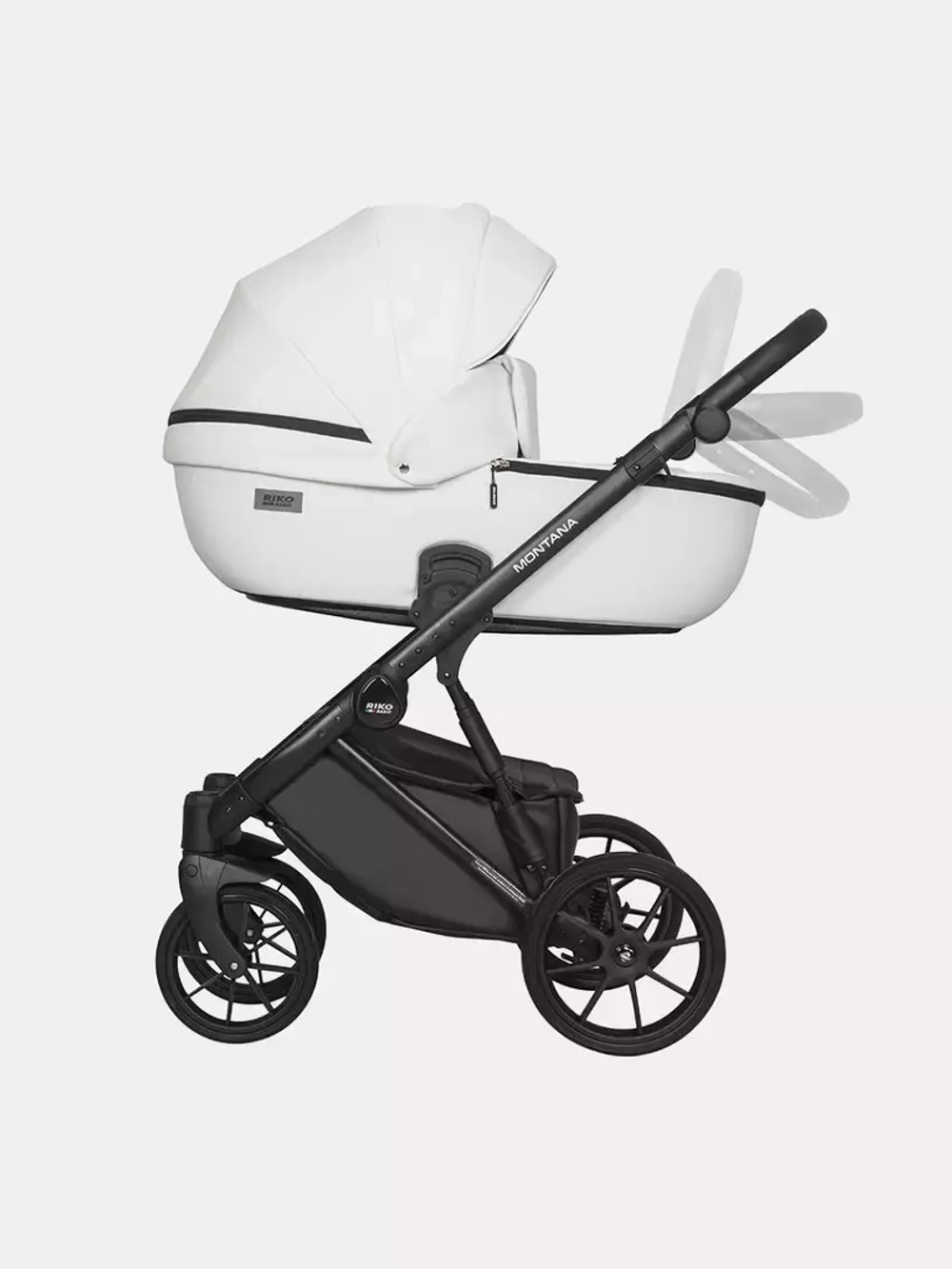 Коляска MONTANA ECCO (2 в 1) (RIKO BASIC) 11 White (белый)