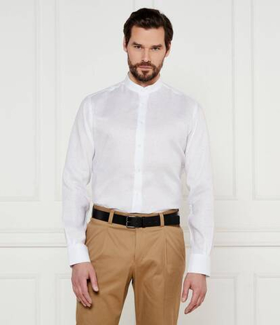 Льняная рубашка Karl Lagerfeld - белый(605035 552667)