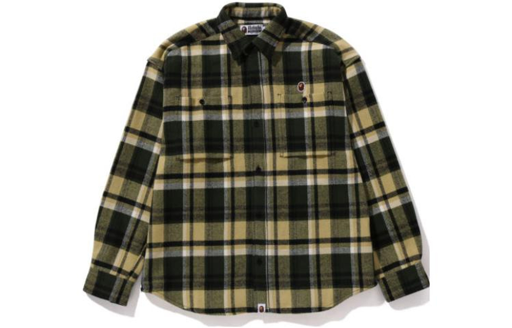 A Bathing Ape Bathing Ape Check Flannel Shirt