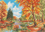 "Сентябрь в лесу"-3-06 вышивка