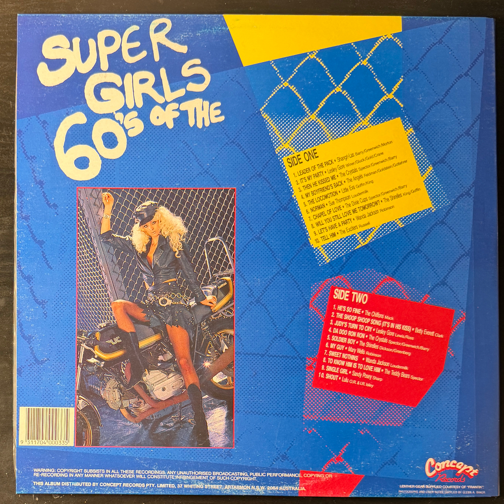 Сборник Super Girls Of The 60's (Австралия)