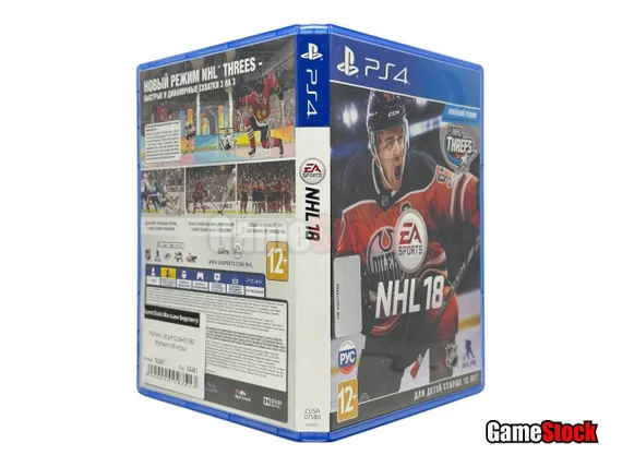 PS4 NHL 18 Б/У CUSA-07580 (Русские субтитры)