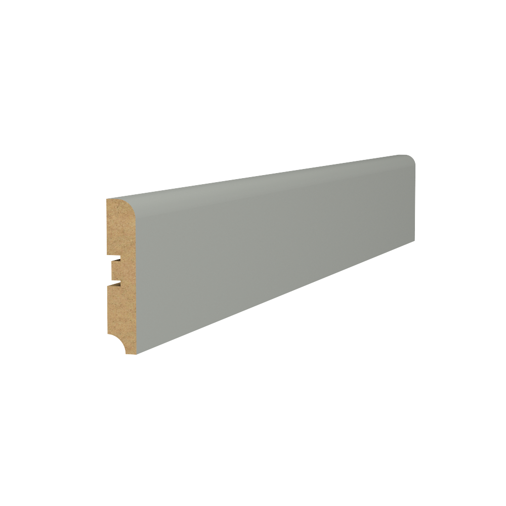 Плинтус МДФ гладкий Эмаль 16х80x2050 (1 шт)
