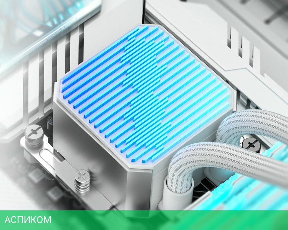 Система жидкостного охлаждения для процессора ID-Cooling DX360 MAX White