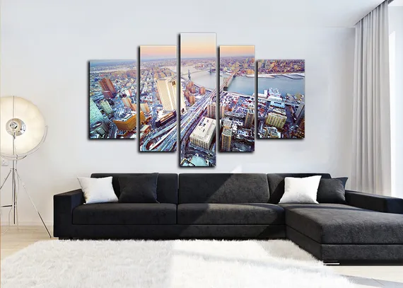 Модульная картина "Мегаполис"