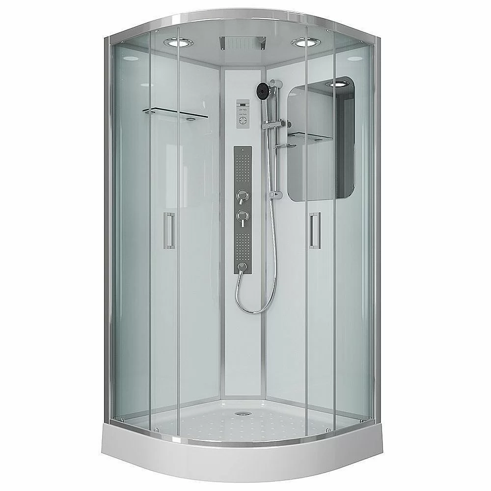 Душевая кабина с сенсором Niagara Premium NG- 6002-01G 100x100