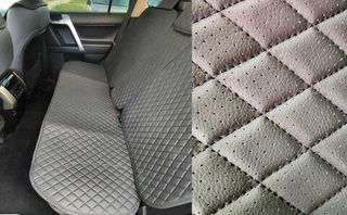 Накидки сидений ПОЛНЫЙ Coolpart MAXIMAL (кт11пр) - JJ-47-BGBG - Эко-кожа Ромб бежевый/кант беж