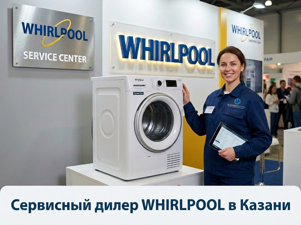 Ремонт сушильной машины Whirlpool в Казани