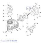 Сальник насоса CK, EP, KNG, ОК, KS, RKS 200.A/ RBH0005.02R/ RPUM1415.01R