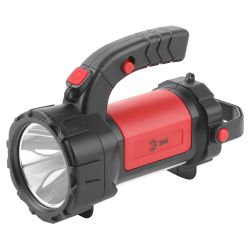 Светодиодный фонарь ЭРА PA-607 прожектор аккумуляторный 8 Вт, литий, поворотная ручка, Альфа | Прожекторные фонари