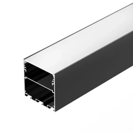 Профиль LINE-S-5050-2500 BLACK (Arlight, Алюминий) 041840