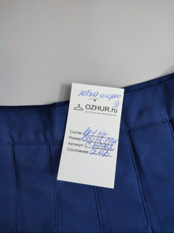 Юбка-шорты в складку на 12-14 лет