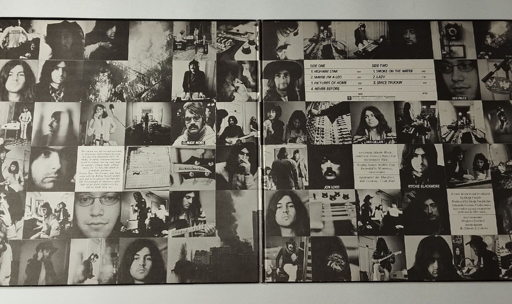 Винтажная виниловая пластинка LP Deep Purple Machine Head (Japan 1976) (No Obi) Smoke On The Water P-10130W