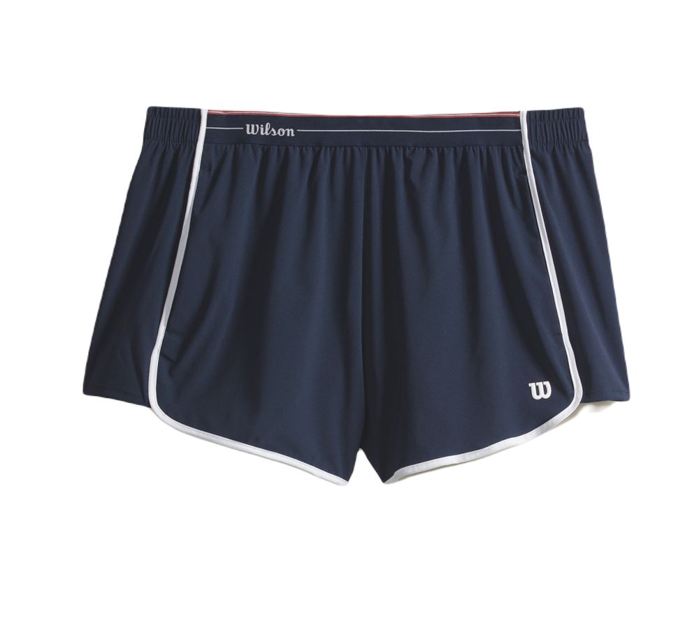 Женские Шорты теннисные Wilson Heir Unlined Short - classic navy