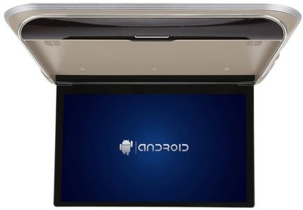 Монитор потолочный - ERGO ER1560AN с экраном 15.6” (1920х1080 IPS FullHD, Android, 3+32Gb) бежевый