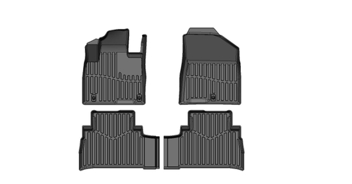 Коврики резиновые в салон 3D PREMIUM для Kia Sorento Prime (2014-) SRTK.PR.KI.SOR.PR.14G.02X88