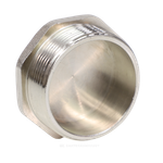 Заглушка латунь никель Ду 32 (1 1/4") НР VALFEX VF.583.N.114