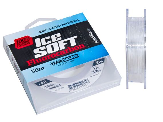 Леска монофильная Team Salmo ICE SOFT FLUOROCARBON 30 м, 0,33 мм