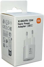 Зарядное устройство Xiaomi 33W Nano Power Adapter (USB-C) EU USB Type-C 33 Вт белый