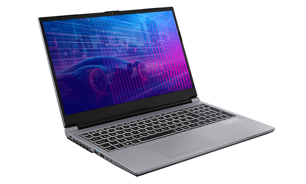 Ноутбук  OSIO CyberLine C150i-001 15.6 ", Core i5, 16 Гб RAM, 512 Гб SSD, GeForce RTX 3050, Серый
