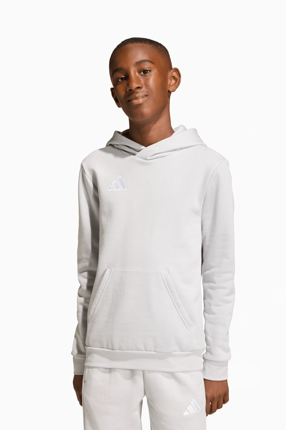 Кофта adidas Entrada 26 Sweat Junior - серый