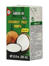 Молоко кокосовое Aroy-D Original 19%, 250 мл 12 пачек