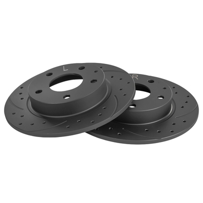 Диск тормозной задний перфорированный PRO-Line с покрытием (компл.2 шт) MAZDA GANZ GIJ06159S