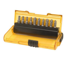 Набор бит 11 шт. пластиковый бокс DEWALT DT7916