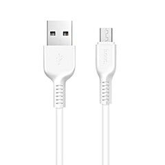 Кабель USB - Micro-USB 2,4А HOCO X20 1м (100 см) (Белый)