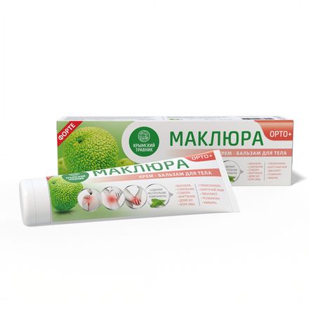 Маклюра "ОРТО+" крем-бальзам для тела при болях в суставах и отложении солей