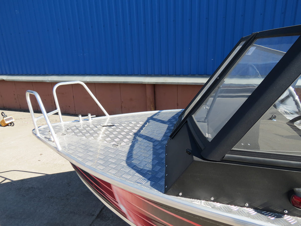 Катер-лодка алюминиевая WELLBOAT 45i