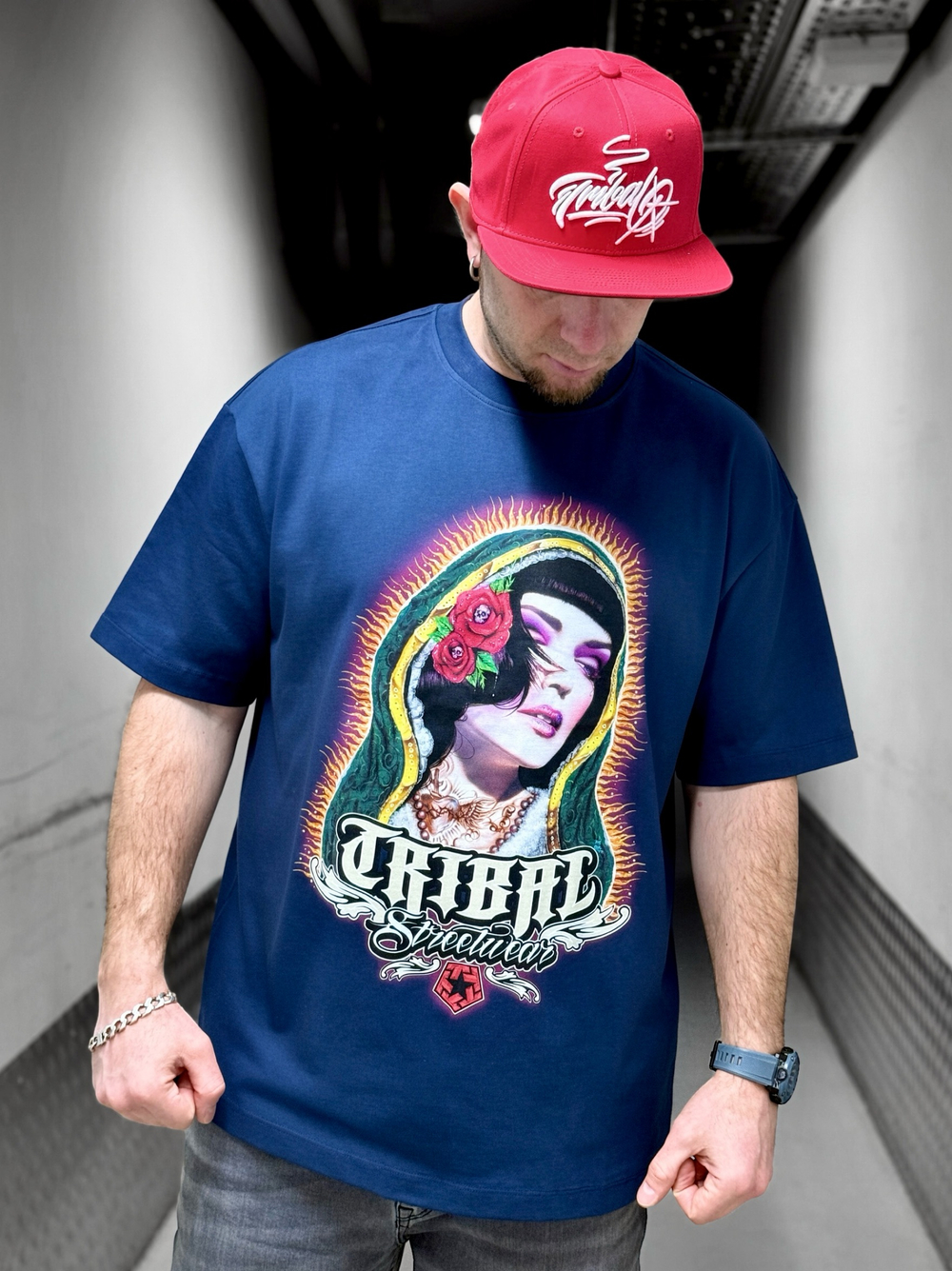 Футболка Tribal Gear - Maria (тёмно-синий)