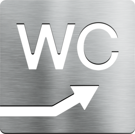 Туалет, WC, направо/вверх