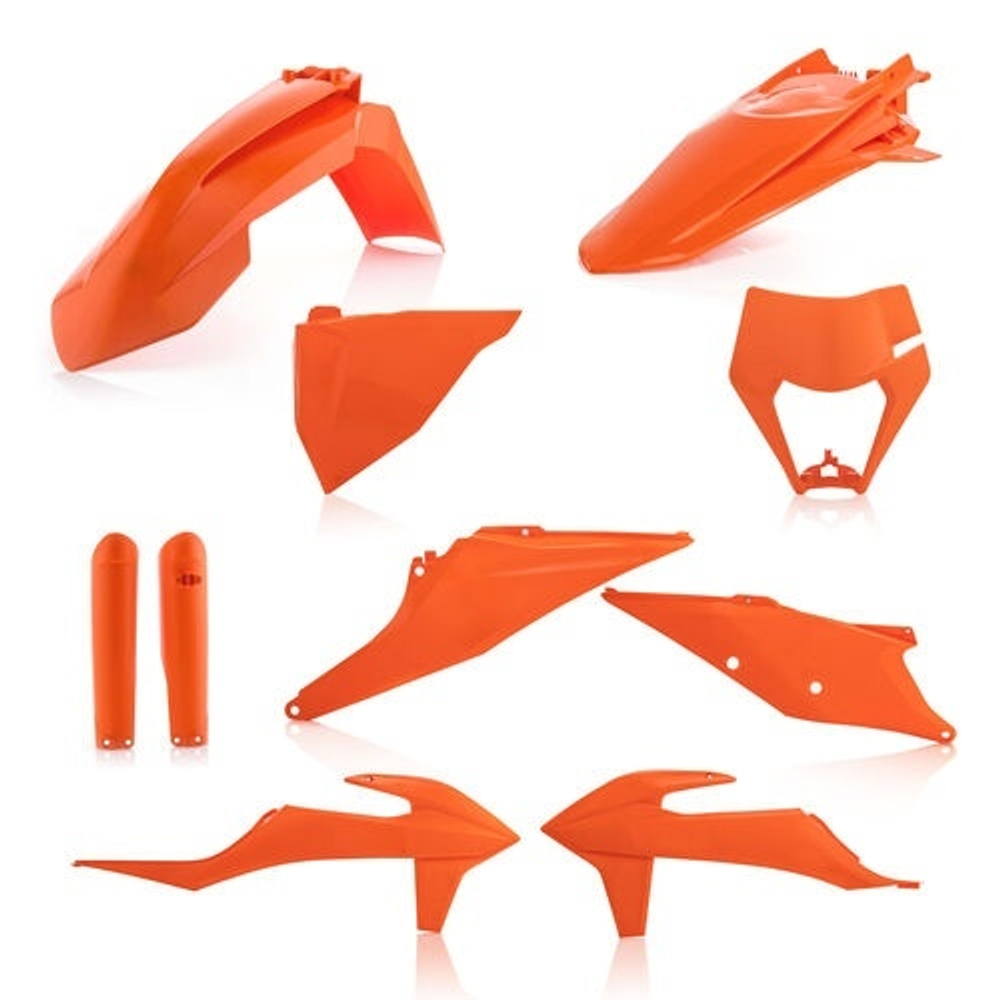 Полный комплект пластика оранжевый Acerbis KTM EXC/EXC F 20-..