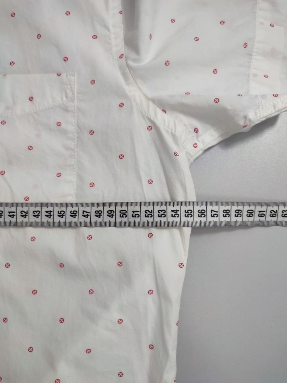 Рубашка Kiabi с коротким рукавом 52-54 размер